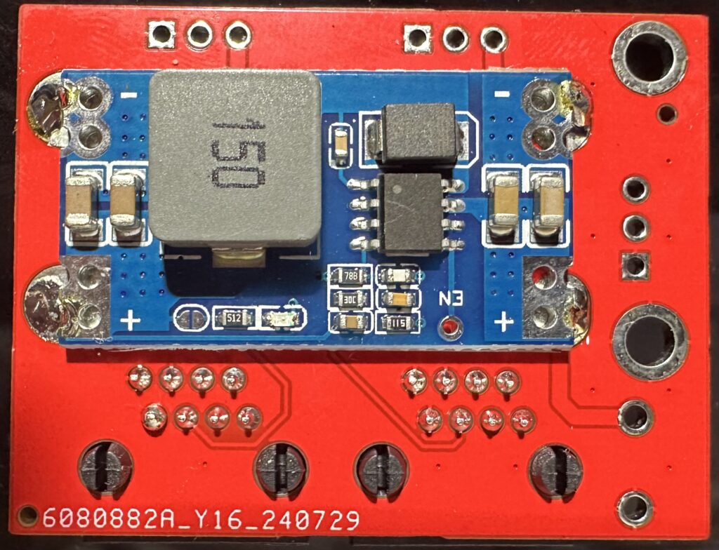 Image#3: Bottom view of Pixel Link board with 560-mini-pro soldered on